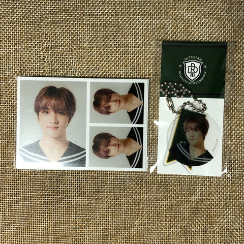 NCT DREAM HEACHAN [Back to School] Official ID Photocard + Photo Charm / Gift