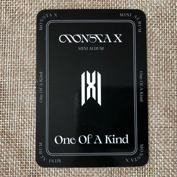 MONSTA X JOOHEON KIHYUN [ One Of A Kind ] Official Photocard / New / Gift
