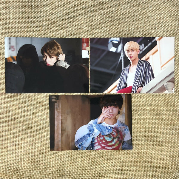 BTS V #29 [ Oh, always Exhibition ] Official Live Photo Set of 3 / New / Gift