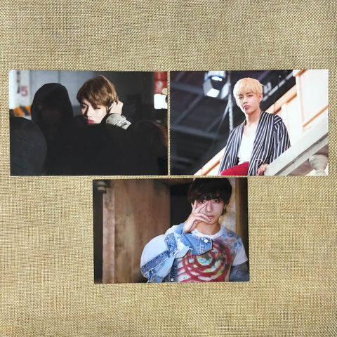 BTS V #29 [ Oh, always Exhibition ] Official Live Photo Set of 3 / New / Gift