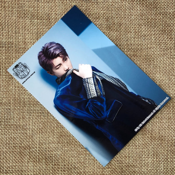 BTS RM [ JAPAN Official Fanclub Renewal Benefit ] Photo Postcard / New / Gift