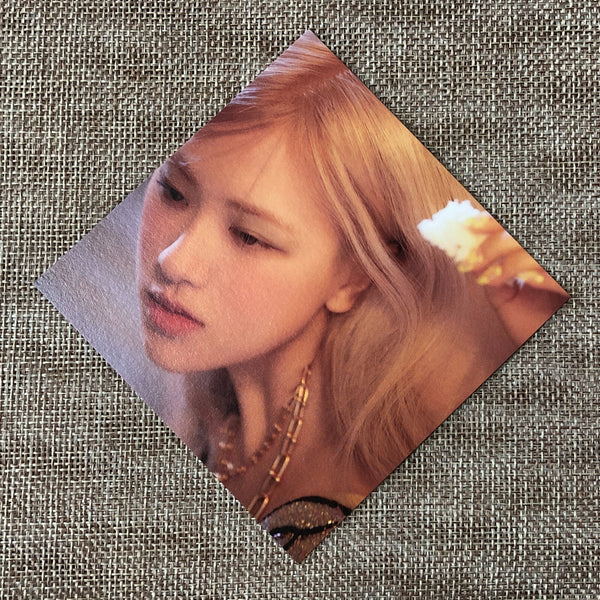 BLACKPINK ROSE #6 [ -R- ] Official Postcard, 1st Single / New / Gift