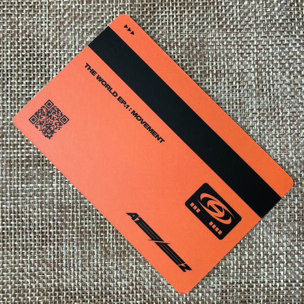 ATEEZ SEONGHWA [THE WORLD EP.1 : MOVEMENT] Official ID Card Photocard, Z Ver.