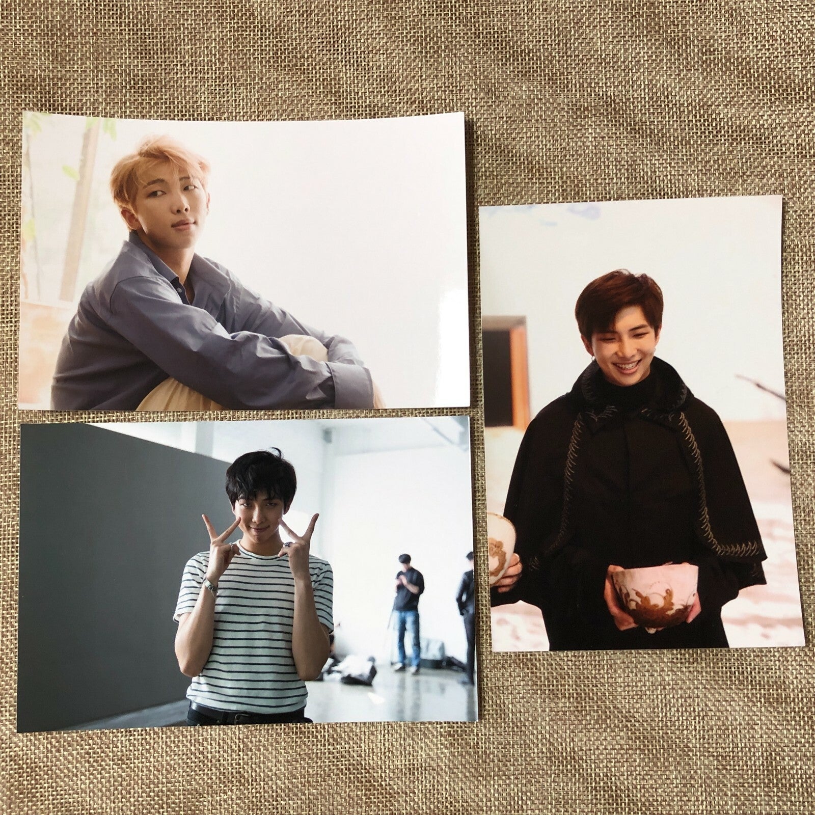 BTS RM #17 [ Oh, always Exhibition ] Official Live Photo Set of 2 / New / Gift