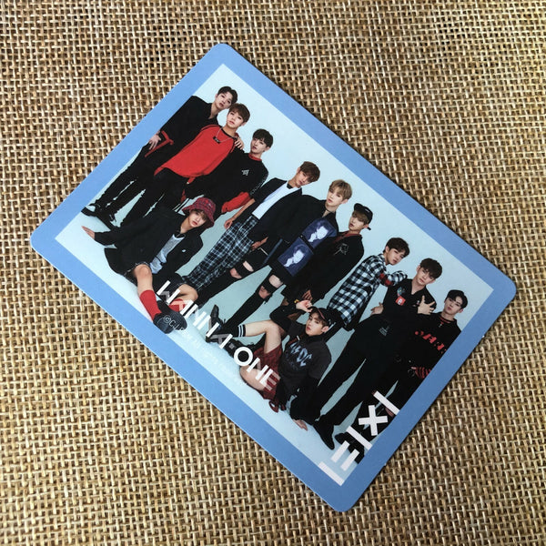 WANNA ONE GROUP [ TO BE ONE ] Official Photocard, Sky Ver / New / Gift