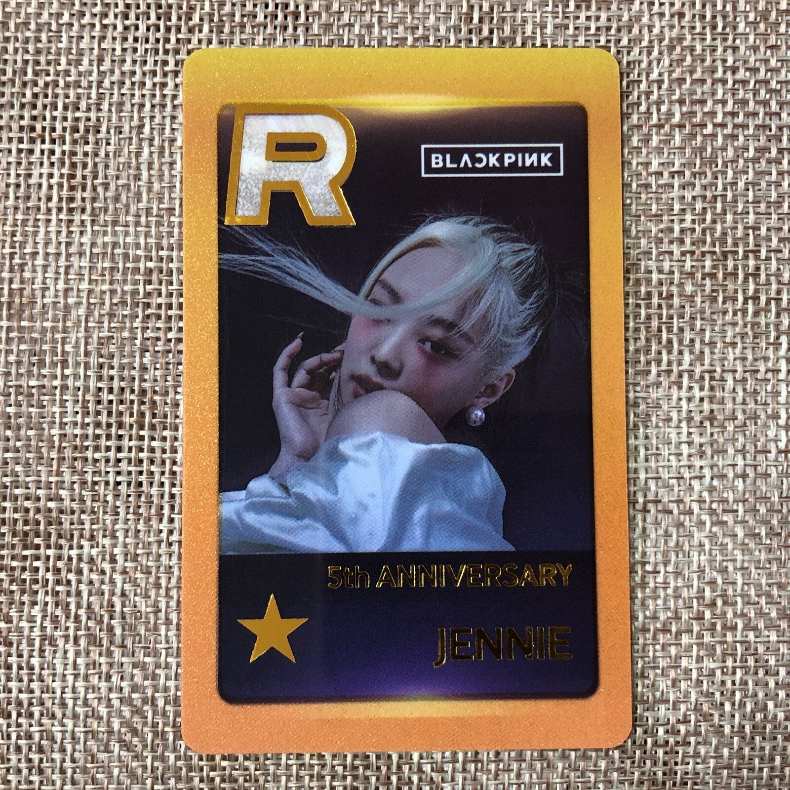 BLACKPINK JENNIE [5th Anniversary Super Star YG] Official Photocard / New / Gift