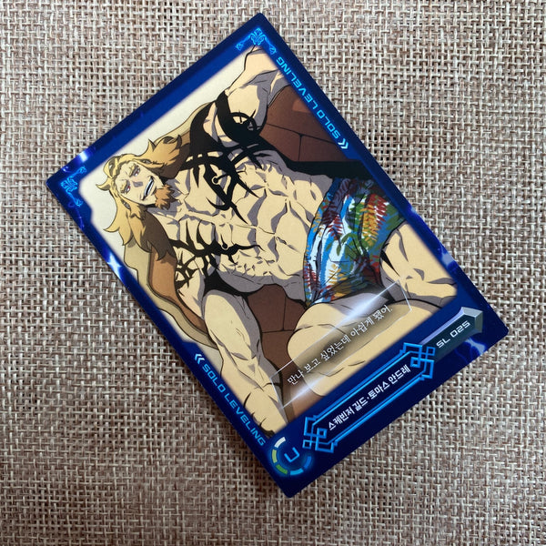 Solo Leveling SL 025 U Card | Korean Webtoon | Official D&C Media | New, +Gift