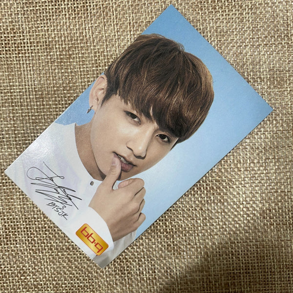 BTS JUNGKOOK #4 [ BBQ ] Official Photocard / Good, Rare / Gift