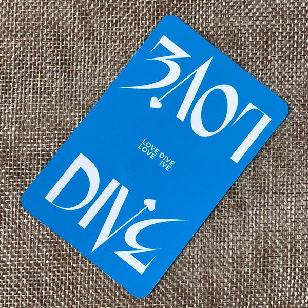 IVE GAEUL #2 [ LOVE DIVE ] Official Starship Sqaure Photocard / New / Gift
