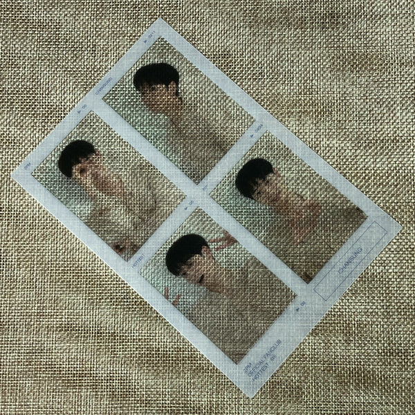 2PM CHANSUNG [HOTTEST 8th] Official Fanclub 4cut Film Photocard / New, Rare /+G