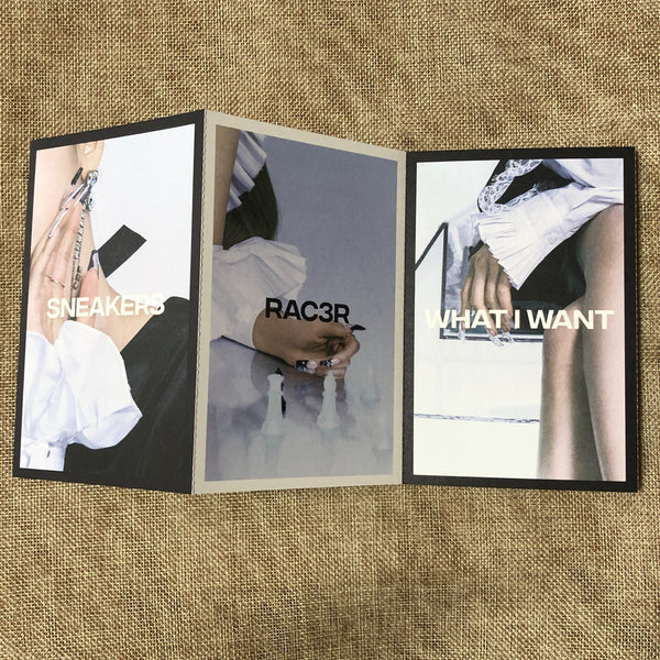 ITZY GROUP [ CHECKMATE ] Official Lyric Paper Card / New / Gift