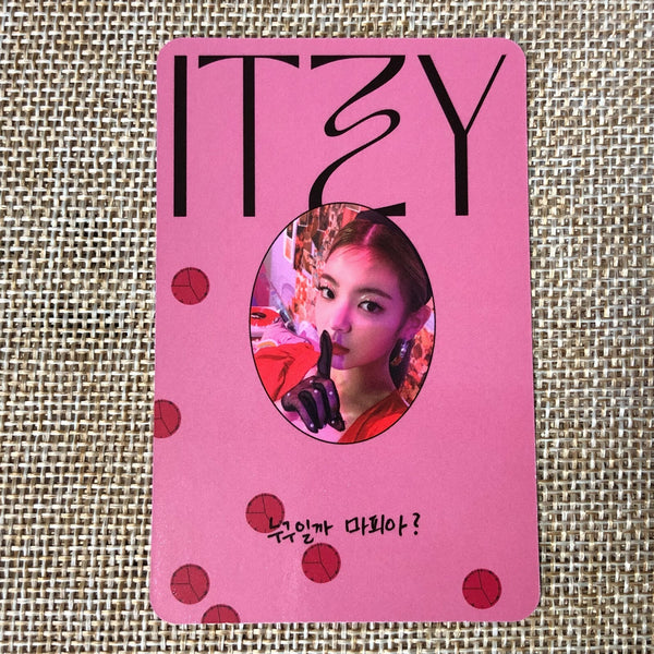 ITZY LIA #2 [ GUESS WHO ] Official Special Photocard / New / Gift