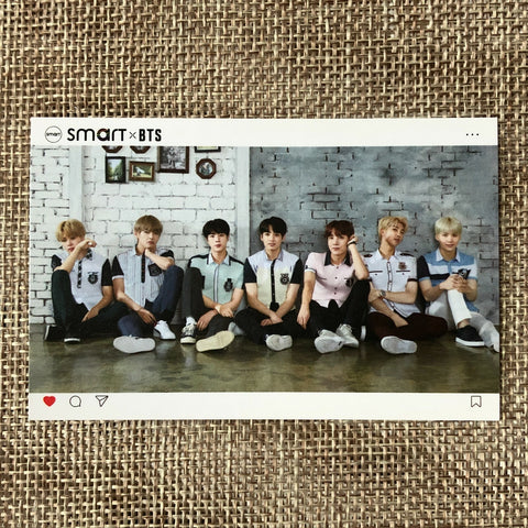 BTS GROUP #4 [ BTS X Smart Uniform ] Official Photocard / New, Rare / Gift
