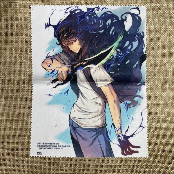 Solo Leveling Vol.1 / 1st Edition with Obi + Lens Cloth / Korean Webtoon / New/G