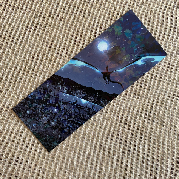 Solo Leveling [Official Hologram Bookmark #2] Sung Jin-woo / New, Rare Collector