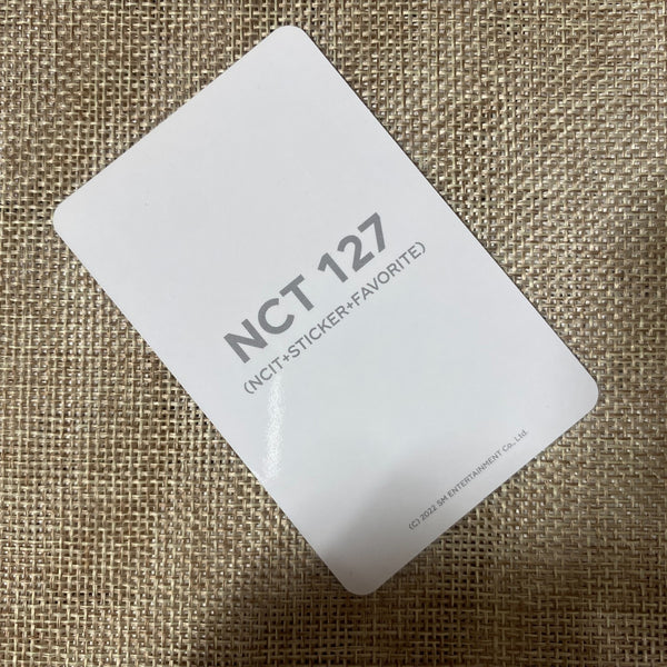 NCT 127 MARK [Special Postcard Book NCIT Sticker Favorite] Photocard / Gift