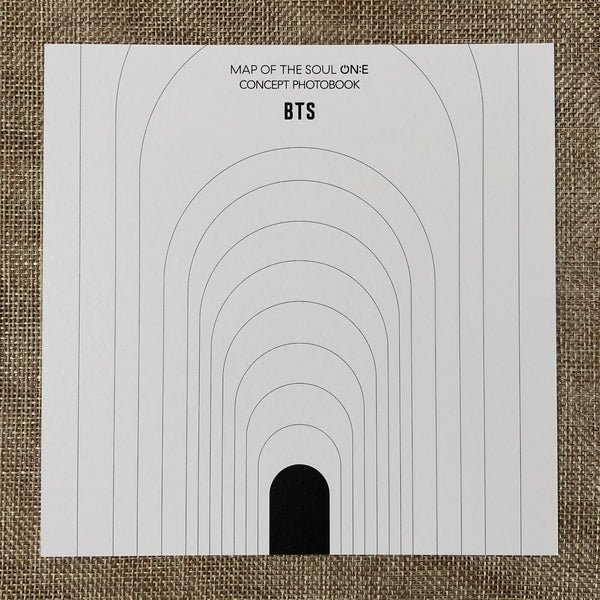 BTS SUGA [ MAP OF THE SOUL MOS ON:E Concept Book ] Square Postcard / New / Gift