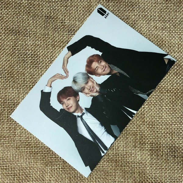 BTS J-HOPE SUGA RM [Wings Tour Final 4th Army Booth] Official Photocard / Gift