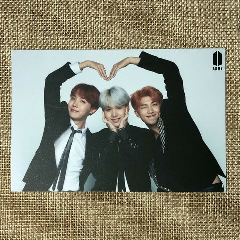 BTS J-HOPE SUGA RM [Wings Tour Final 4th Army Booth] Official Photocard / Gift