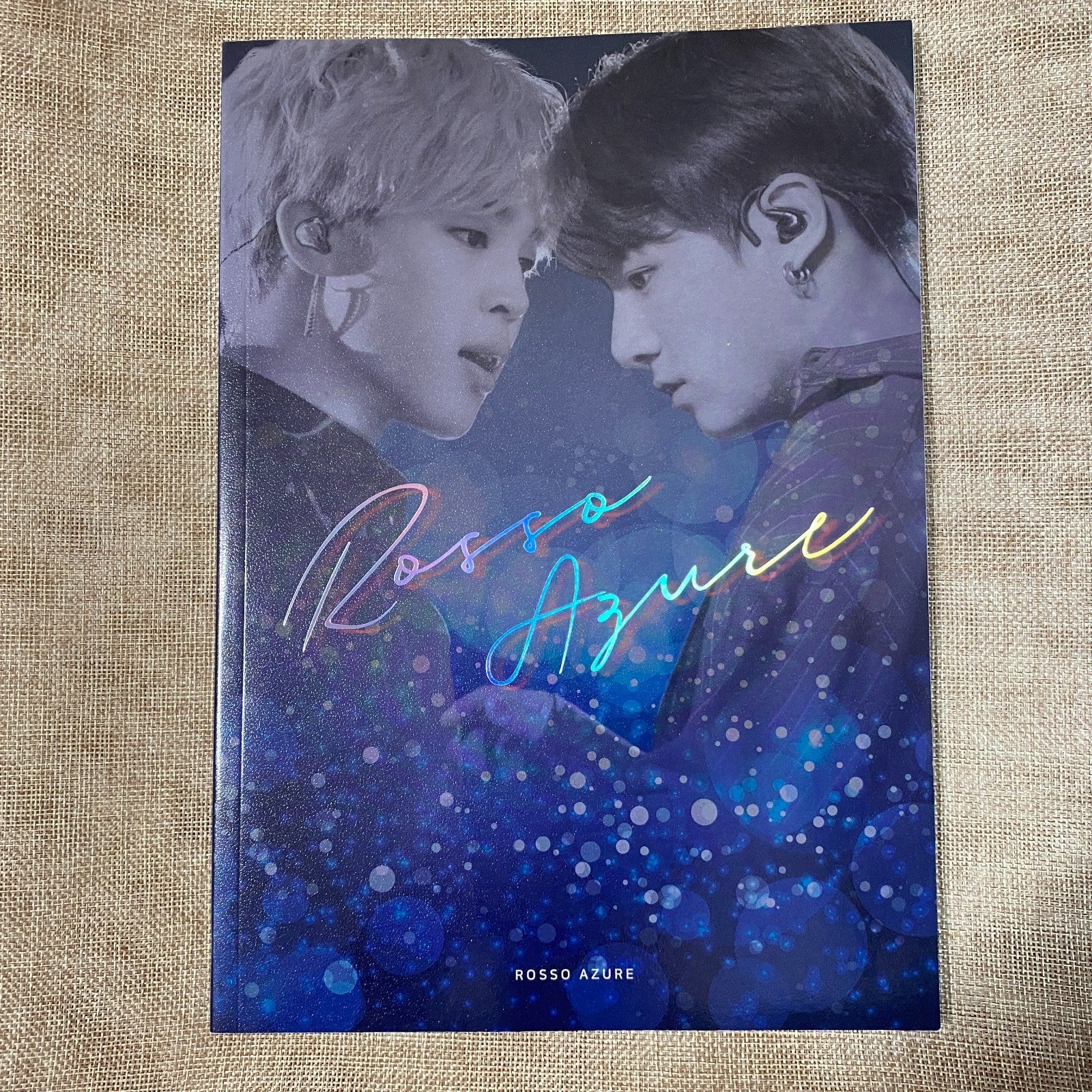 BTS JUNGKOOK JIMIN [ Rosso Azure Exhibition Photobook ] 100 pg, 21x30 cm/New/GFT