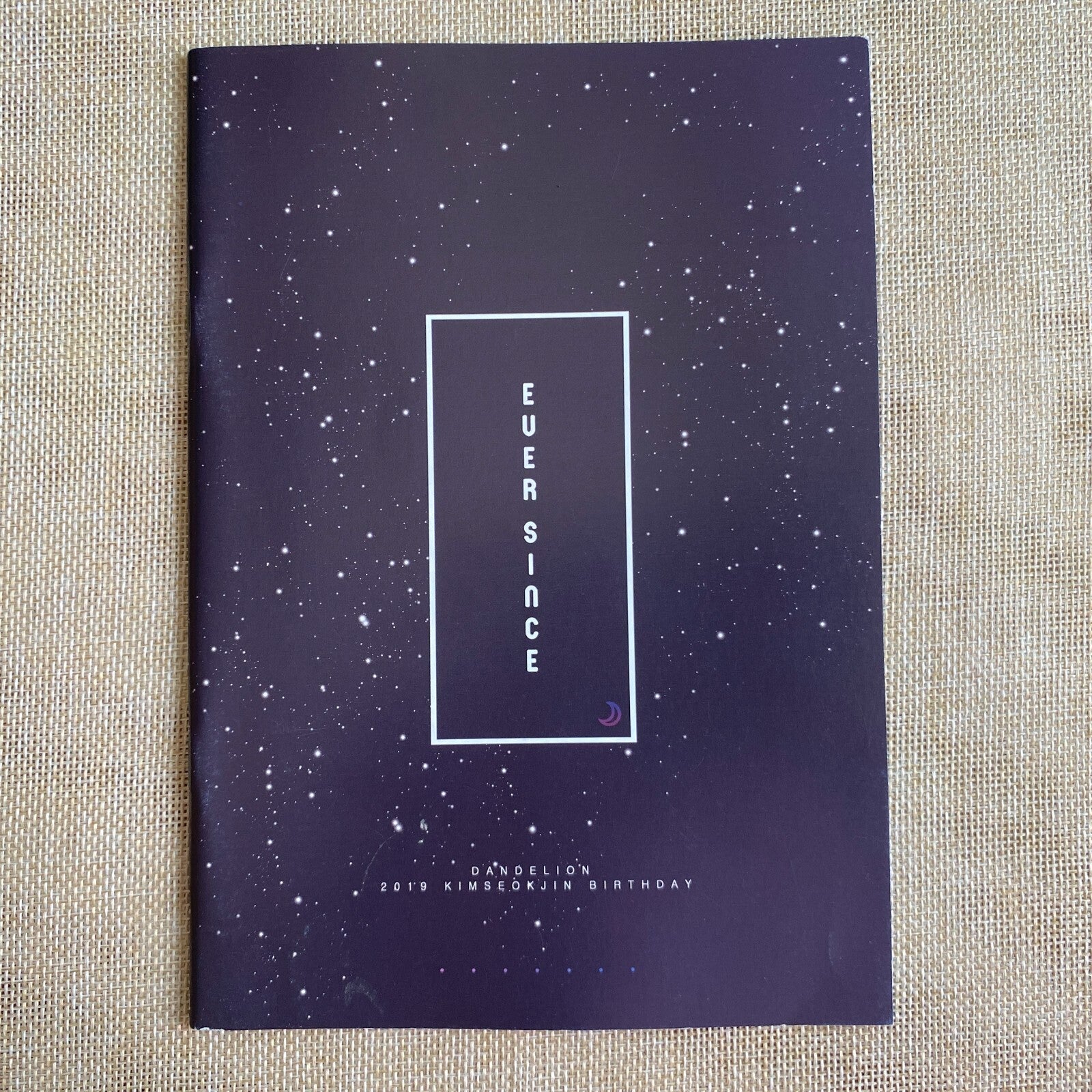 BTS JIN [ Ever Since Exhibition Photobook ] Dandelion 32 page / New, Rare / Gift
