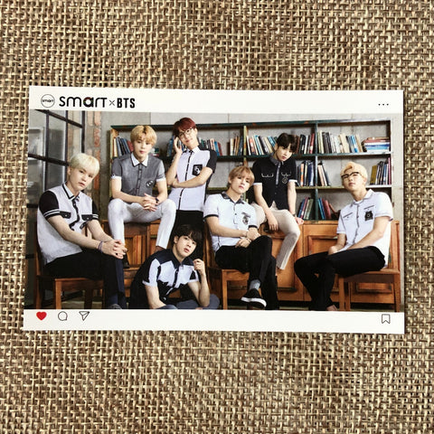 BTS GROUP #11 [ BTS X Smart Uniform ] Official Photocard / New, Rare / Gift