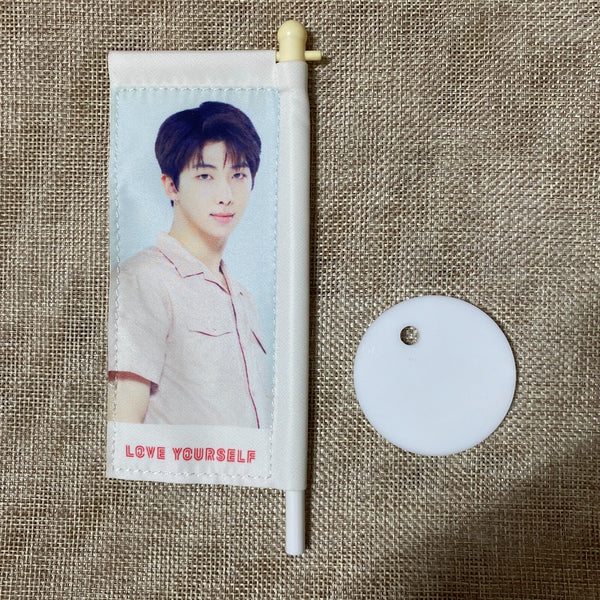 BTS RM [ Love Yourself World Tour ] Official Mini Flag / New / Gift