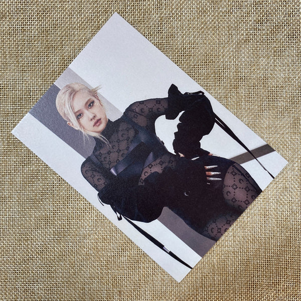 BLACKPINK ROSE [ Born Pink ] Official Postcard, Box Set Ver / New, Rare / Gift