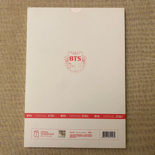 BTS [HYYH Live On Stage 2015] Official Program Book Photobook / New, Rare / Gift