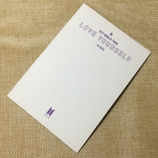 BTS Movie [ World Tour Love Yourself in Seoul ] Official Postcard / New / Gift