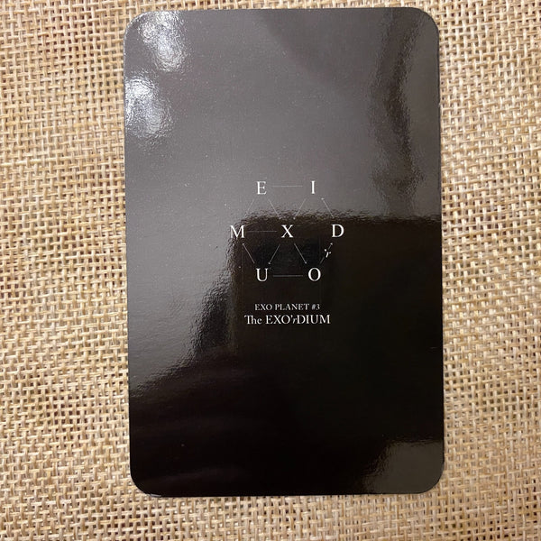 EXO BAEKHYUN [Exo Planet #3 The EXOrDIUM] Official Limited Photocard / Used /+G