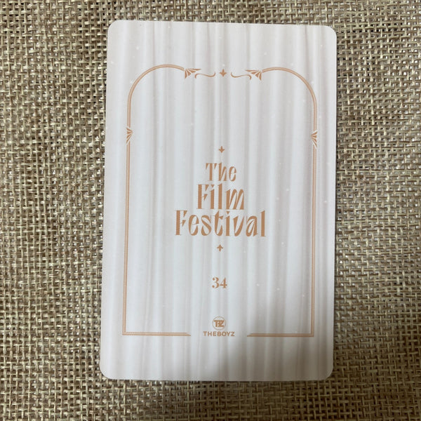 THE BOYZ SANGYEON [The Film Festival] Official Photocard, Fan Con / New, Rare