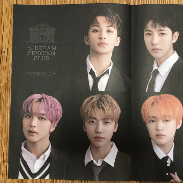 NCT DREAM [2023 Season's Greetings Fencing Club] Official Folded Poster Set /+G