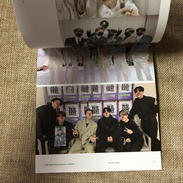 BTS GROUP [ Memories of 2020 ] Official DVD Special Memories Book / New / Gift