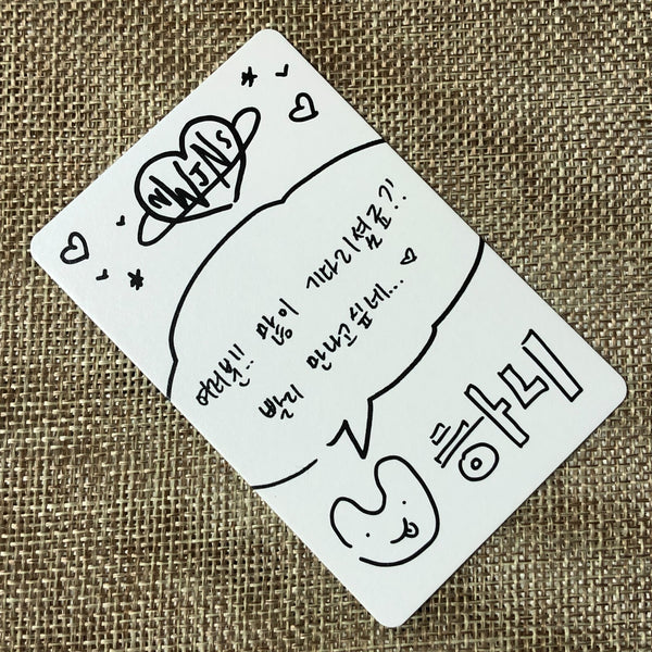 NEWJEANS HANNI #3 [ 1st EP NEWJEANS ] Official Photocard, Bluebook / New / Gift