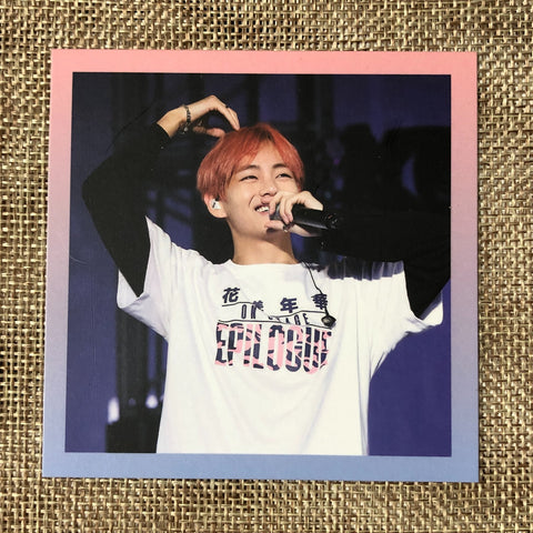 BTS V [ HYYH Live On Stage Epilogue DVD ] Official Photocard / New / Gift