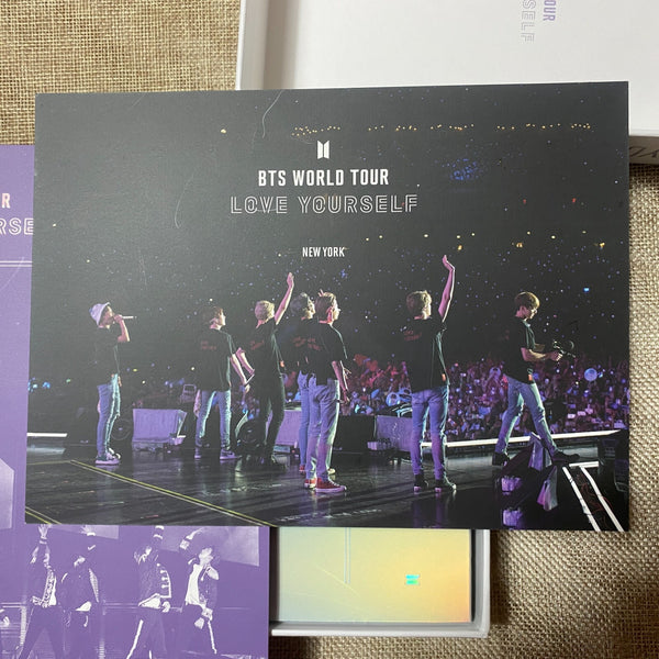BTS [Love Yourself New York] Blu-ray + Photobook + CD + Mini Poster / No PC /+G