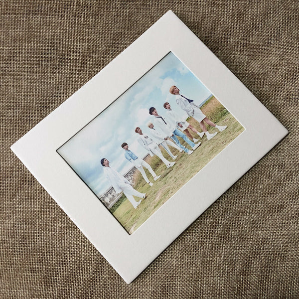 BTS GROUP [2018 Season's Greetings] Official Limited Postcard + Paper Frame /+G