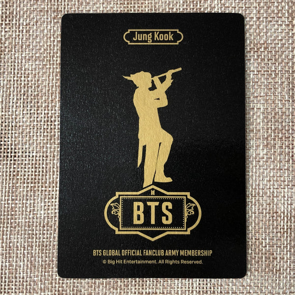 BTS JUNGKOOK [GLOBAL OFFICIAL FANCLUB 7th ARMY MEMBERSHIP KIT] Photocard / Gift