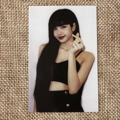 BLACKPINK LISA #1 [ Lovesick Girls THE ALBUM ] Official Photocard / New / Gift