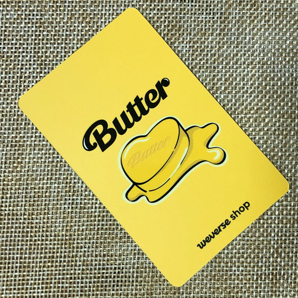 BTS JIMIN [ Butter Weverse Pre-Order ] Official Photocard / New / Gift