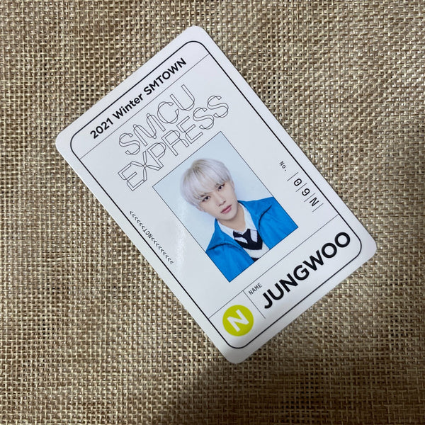 NCT 127 JUNGWOO [2021 Winter SMTOWN SMCU EXPRESS] Official Photocard / Gift
