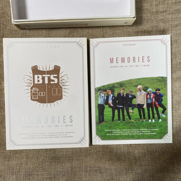 BTS [ Memories of 2015 ] Official DVD All / EN, CH, KR + Photobook / Used /GFT