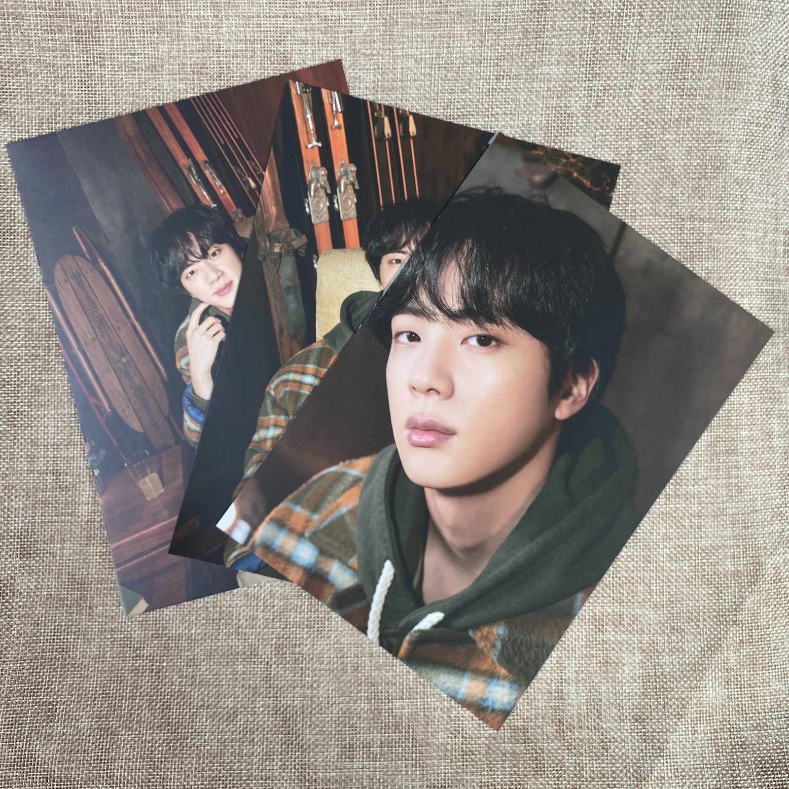 BTS JIN Set [ 2021 Holiday Collection Little Wishes Photobook ] New, Rare / Gift