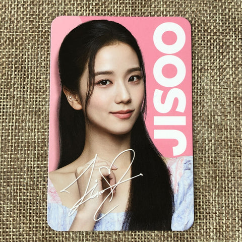 BLACKPINK JISOO #2 [ OREO X BLACKPINK ] Official Limited Photocard / New / Gift