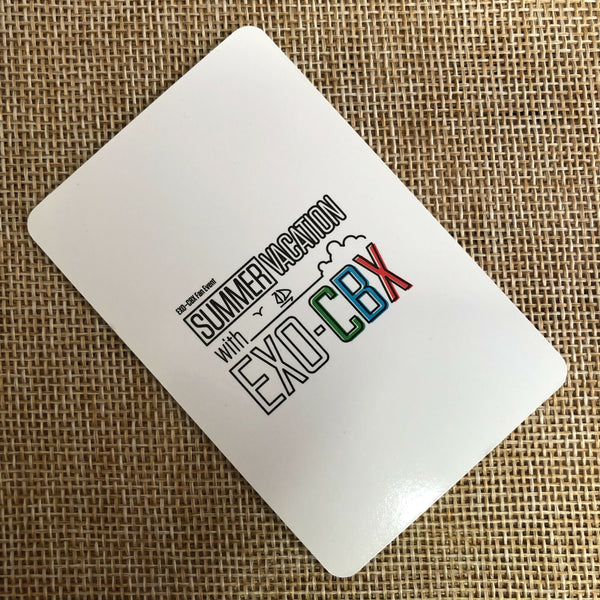 EXO XIUMIN [ CBX Summer Vacation Fanmeet ] Official Photocard / New / Gift