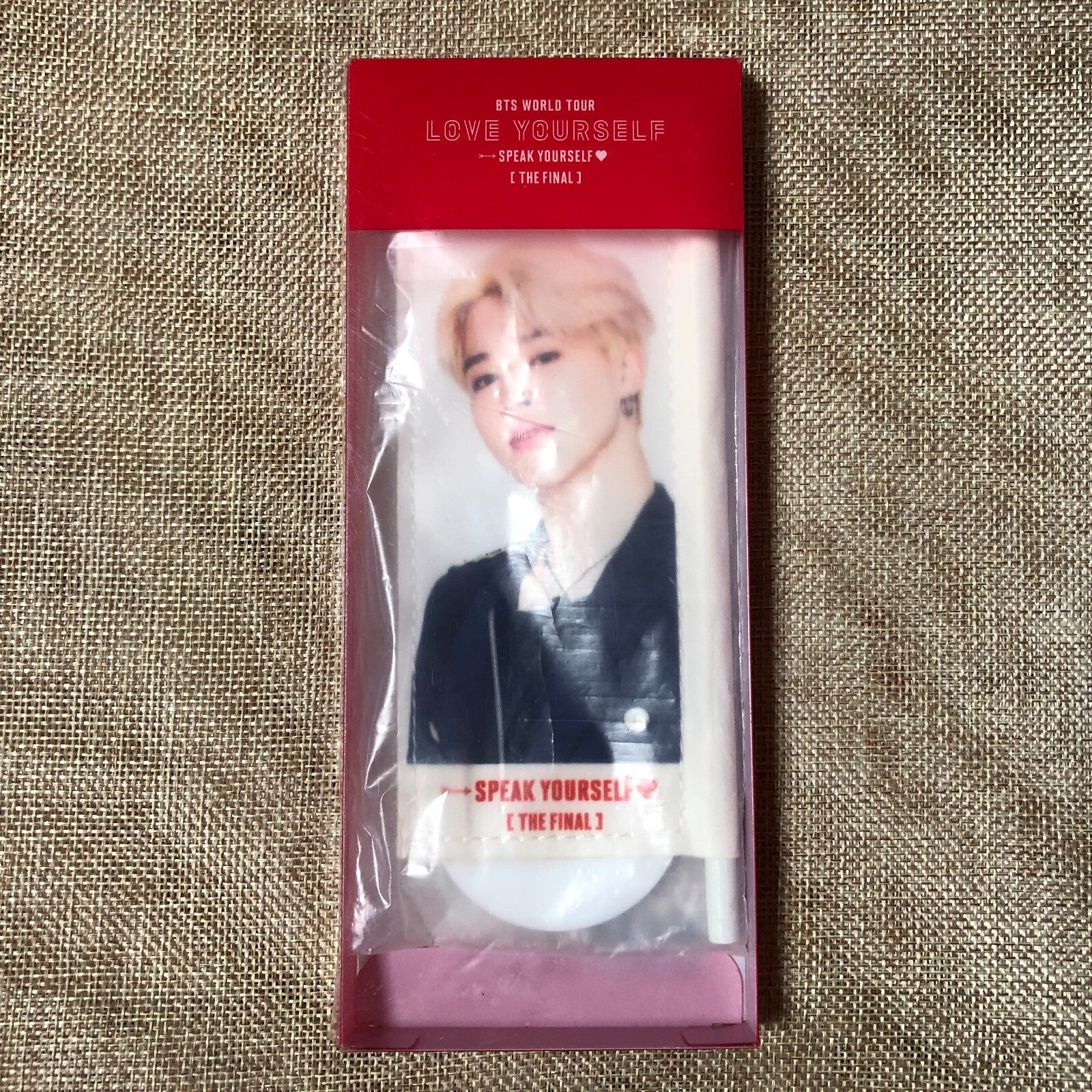 BTS JIMIN [ Speak Yourself World Tour Concert ] Official Mini Flag / Gift