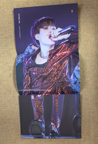 BTS SUGA [ Love Yourself World Tour Seoul DVD ] Official Poster / New / Gift