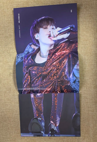 BTS SUGA [ Love Yourself World Tour Seoul DVD ] Official Poster / New / Gift