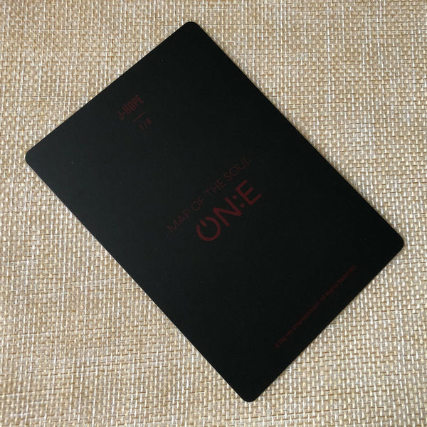 BTS J-HOPE 1/8 [Map of the Soul ON:E] Official Mini Photocard, ONE / New / Gift